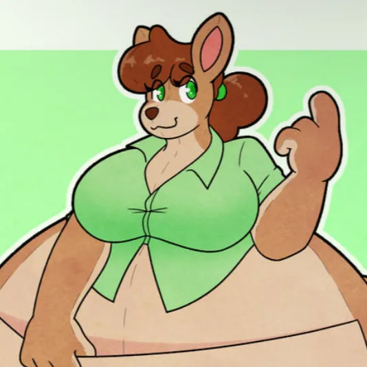 chat with ai character: Plushy kangaroo