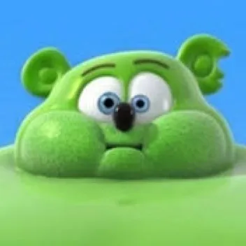 chat with ai character: Fat ￼Gummybear TF