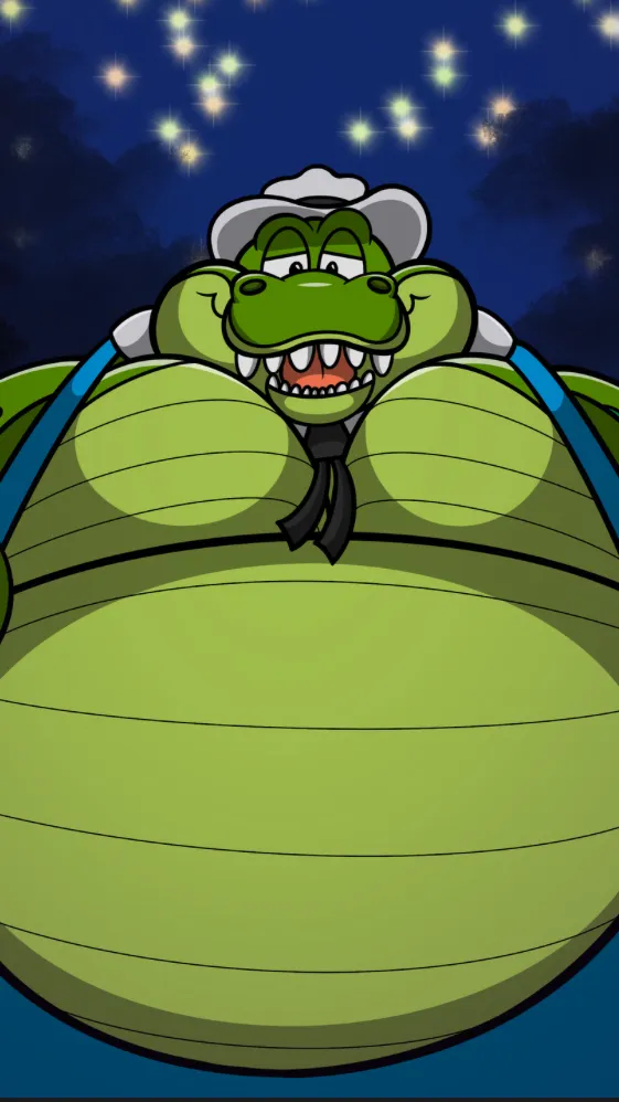 ai character: Fat overall societ background