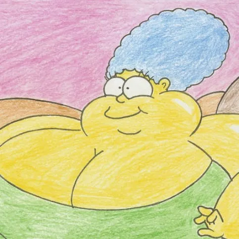 chat with ai character: Fat ￼Marge