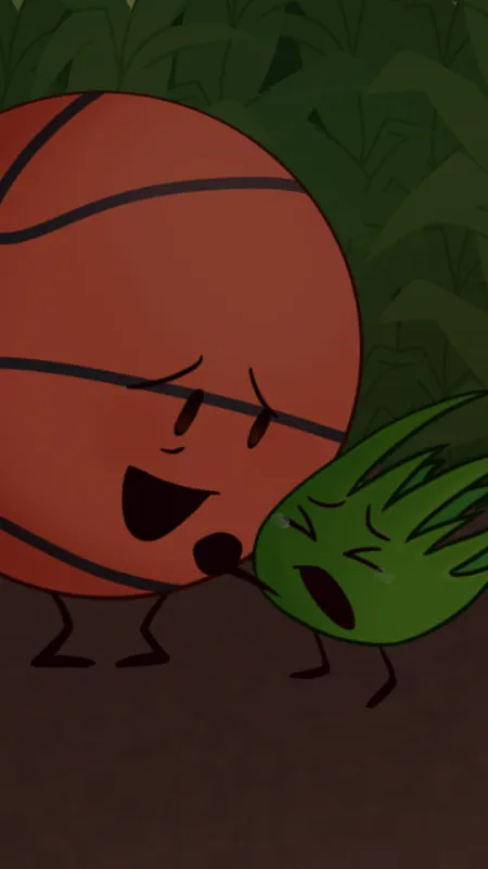 ai character: ￼BFDI Basketblock background