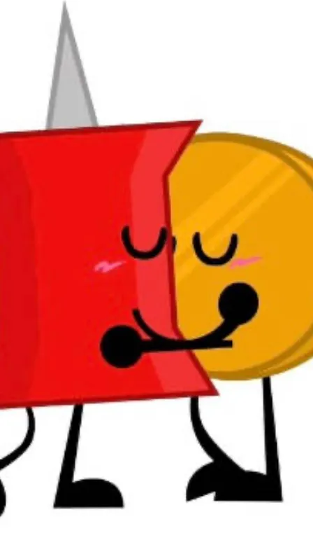 ai character: BFDI Coinpin background