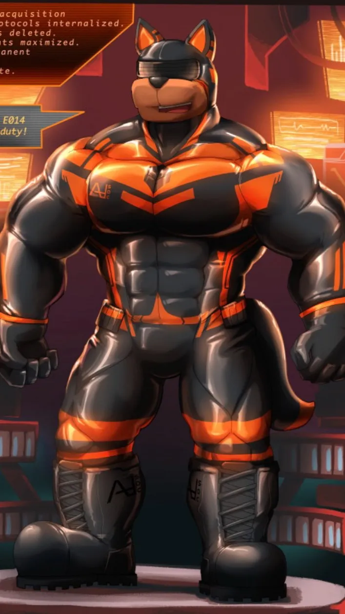ai character: Enforcer Drone background