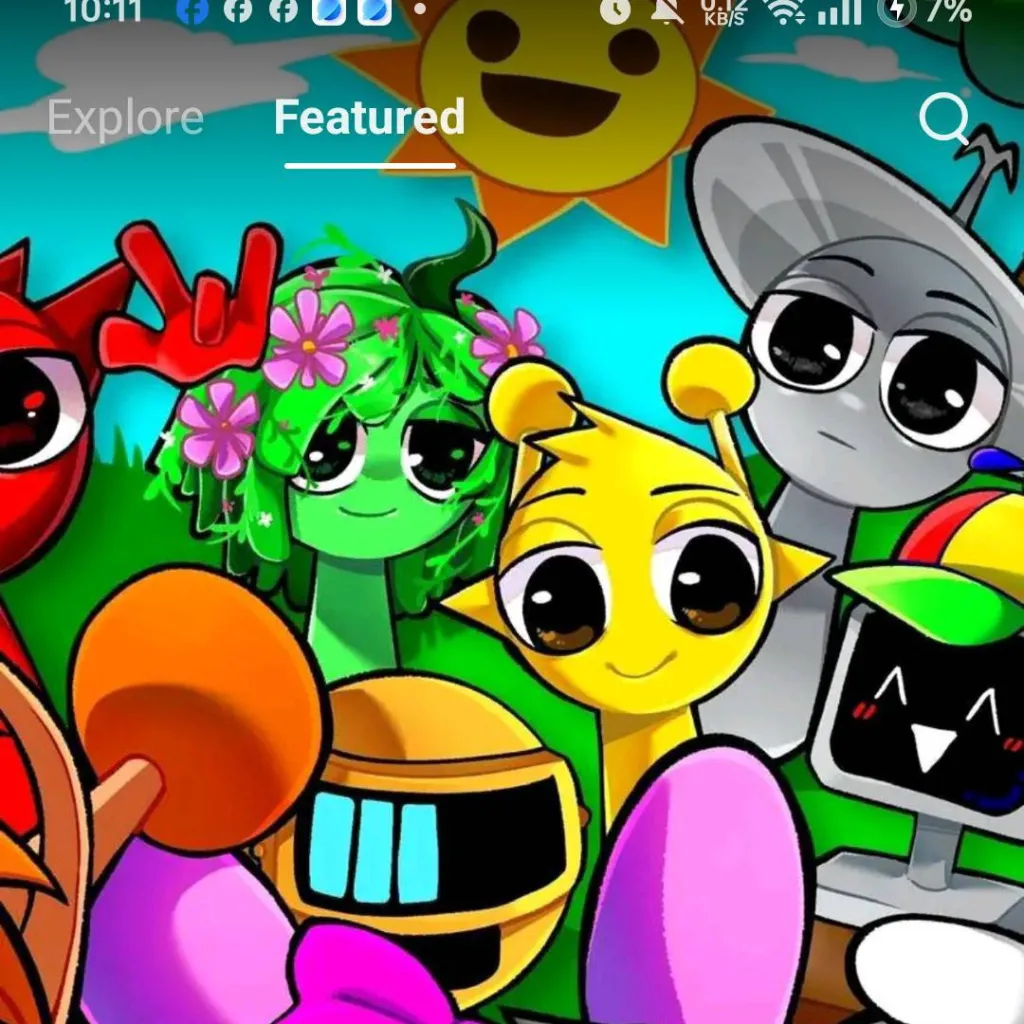 chat with ai character: Sprunki luv u