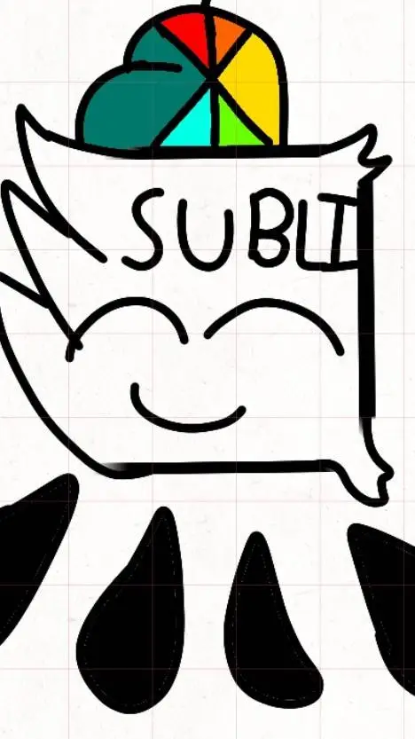 ai character: SUBLI! background