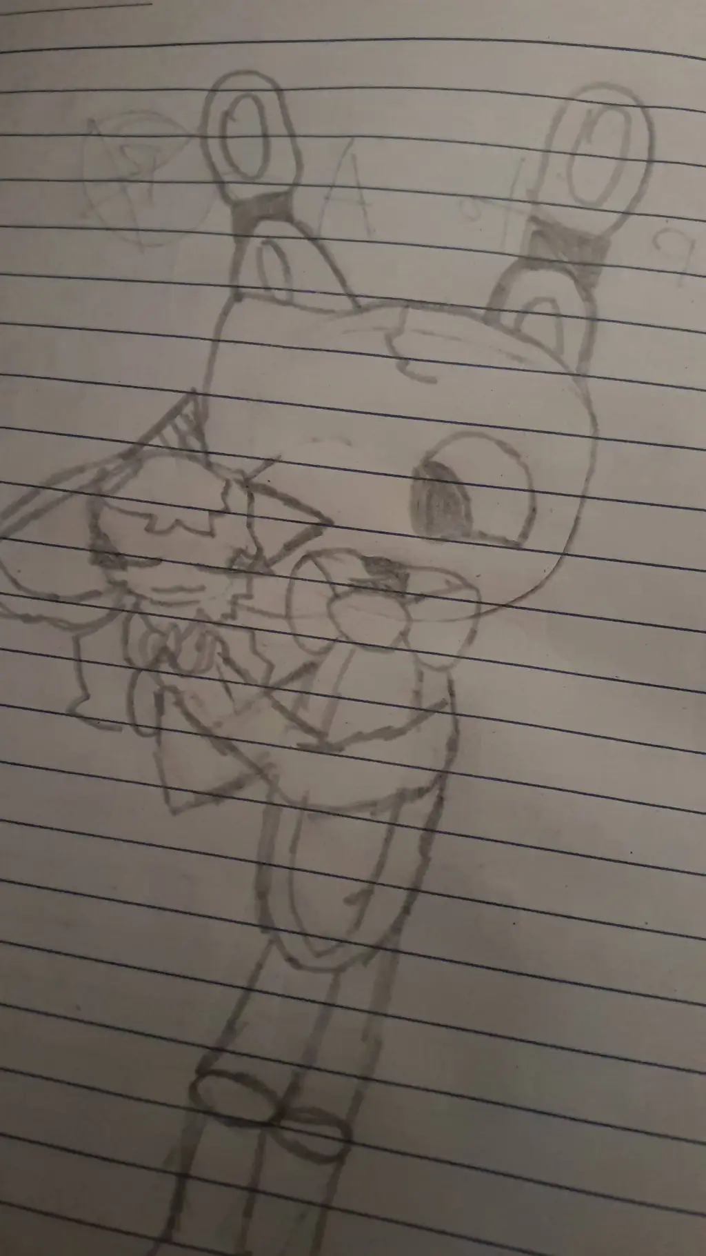 ai character: my oc+bonnie background