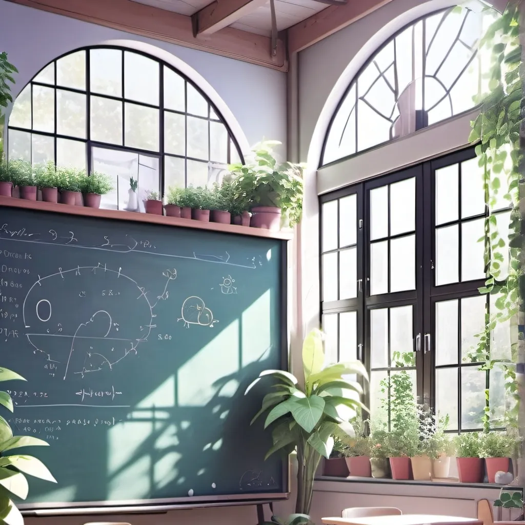 chat with ai character:  crazy class room