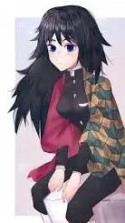 ai character: Giyu but girl background