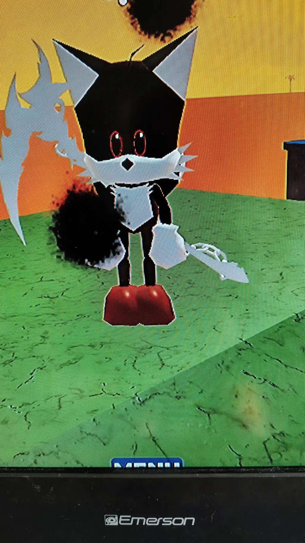 ai character: demon tails exe  background