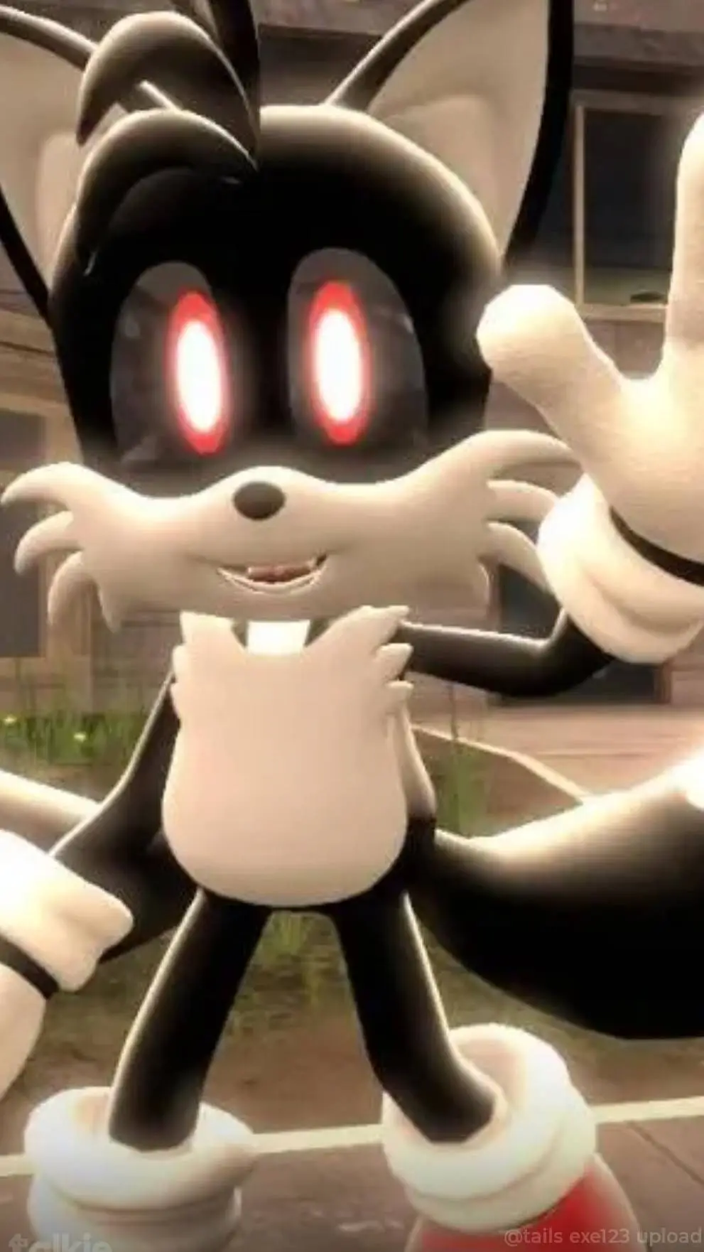 ai character: tails exe  background