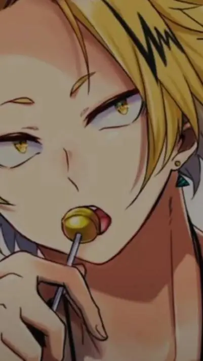 ai character: denki kaminari background
