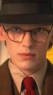 ai character: Mr whatsit  background