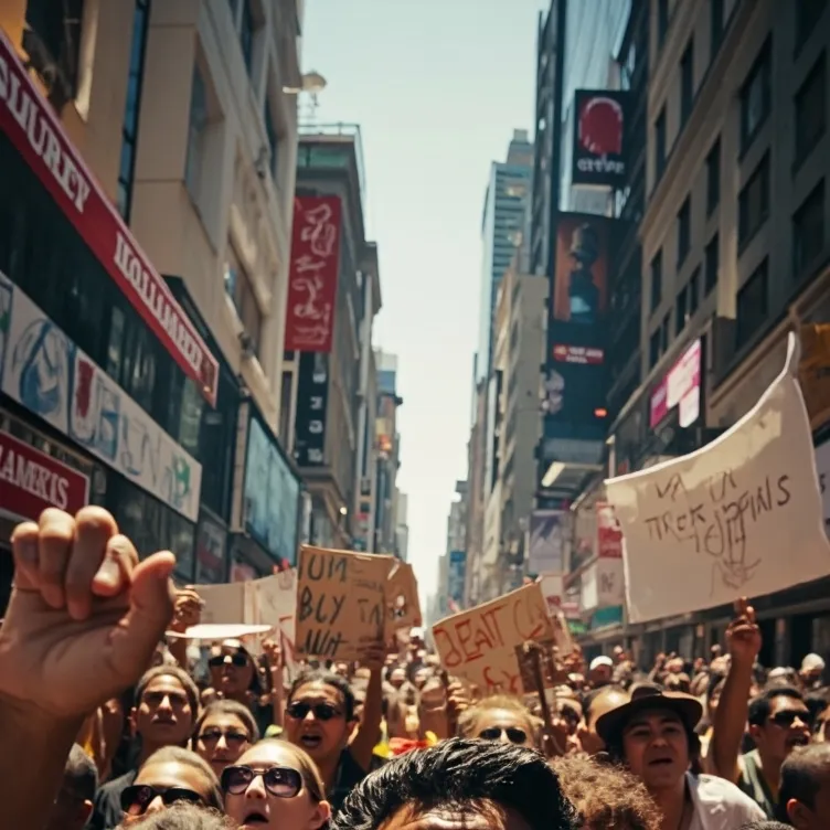 chat with ai character: Protest 