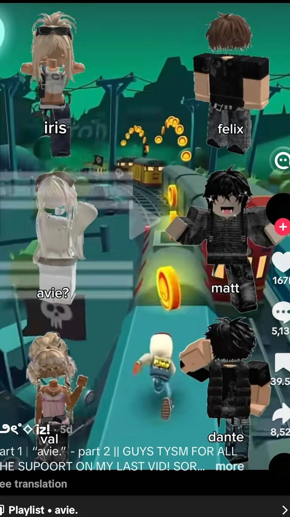 ai character: Roblox gc background