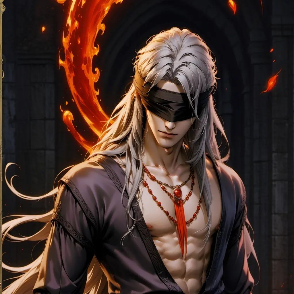 chat with ai character: The blind god