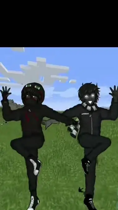 ai character: twixxel and mob background