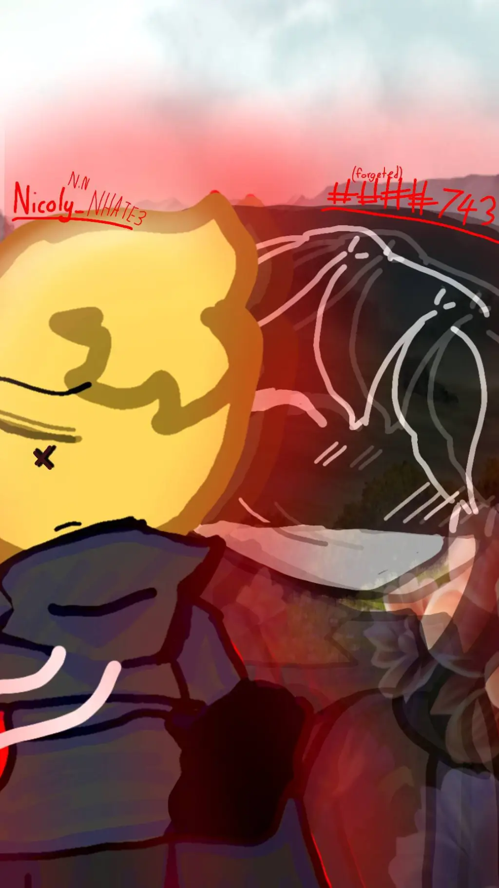 ai character: old N.N background