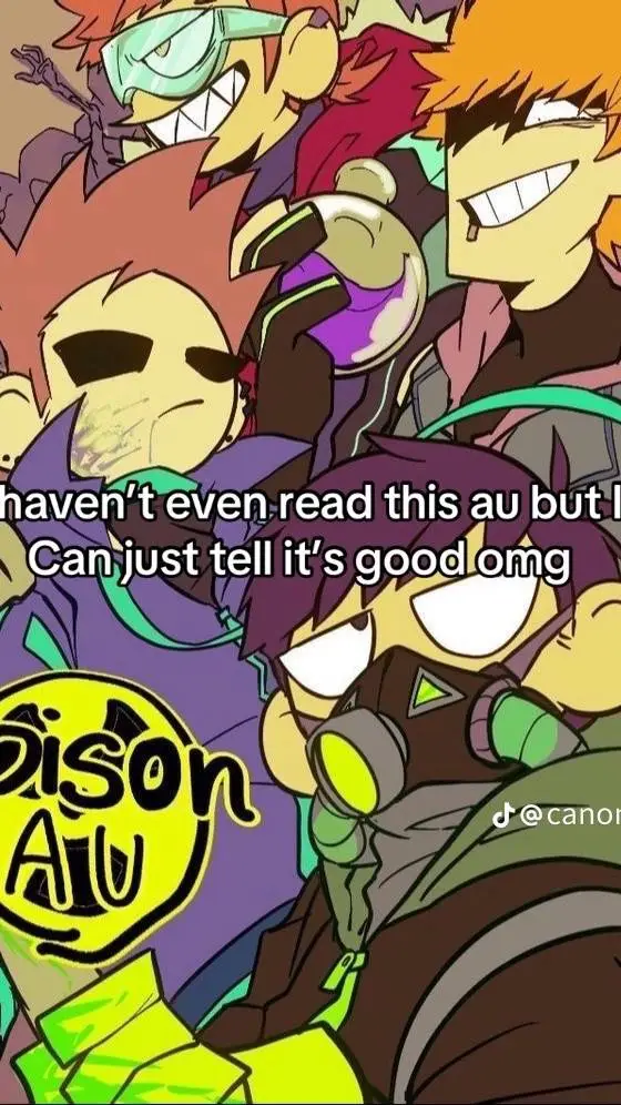 ai character: Eddsworld Poison background