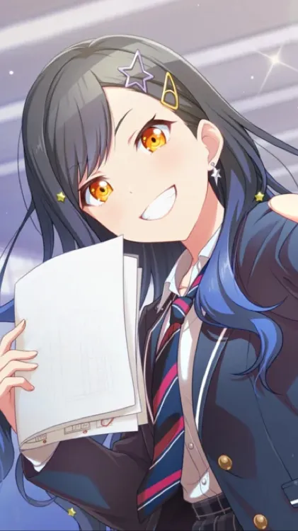 ai character: An Shiraishi background