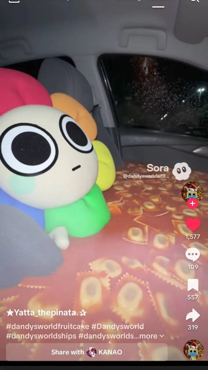 ai character: Dandy's world  background