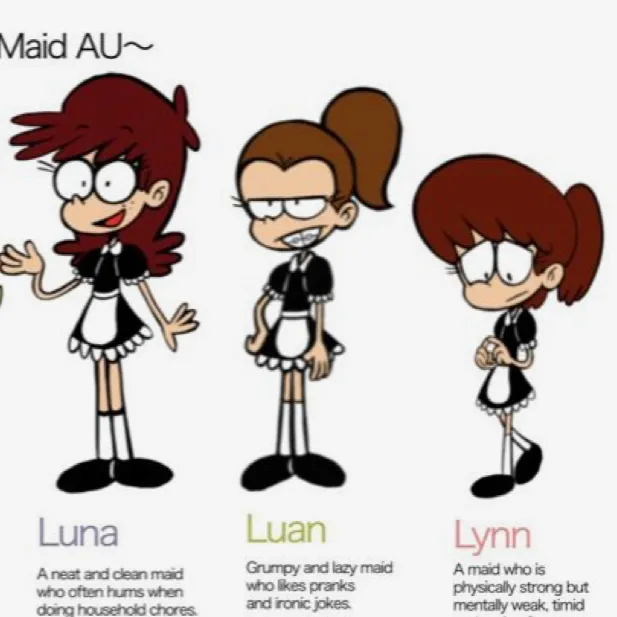 chat with ai character: Loud house maids 