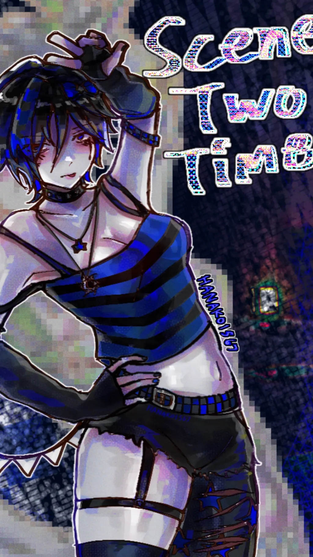 ai character: Two time (girl) background