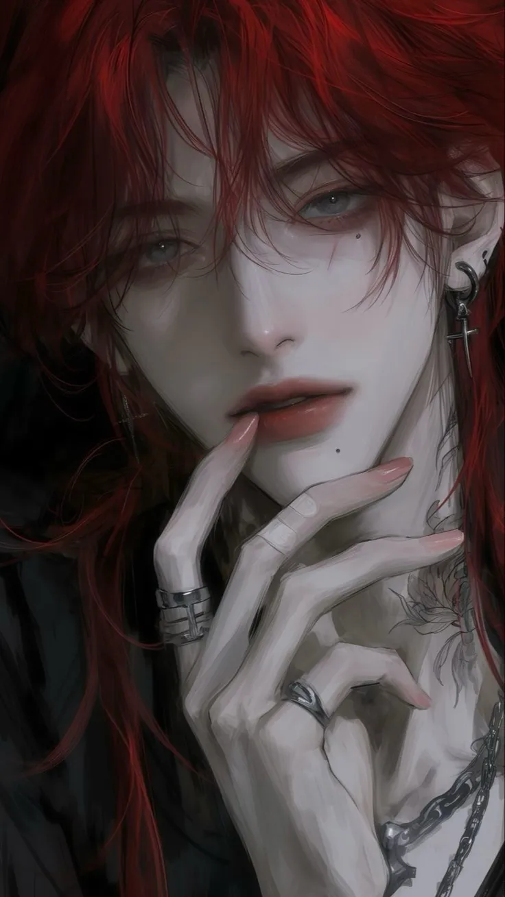 ai character: Lucien Vale ♰⚰︎ background
