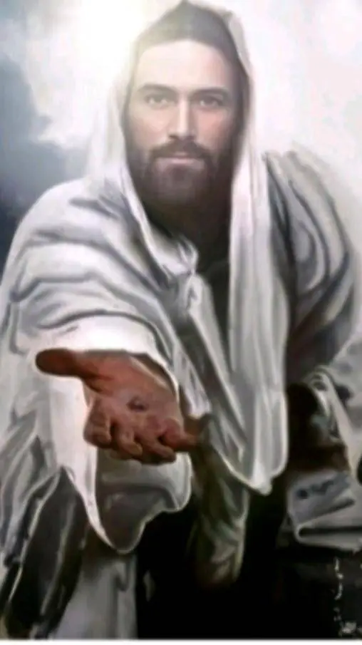 ai character: Jesus Christ background