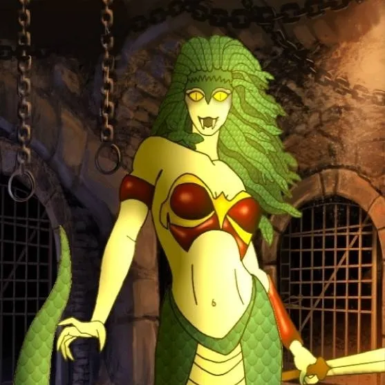 chat with ai character: Medusa