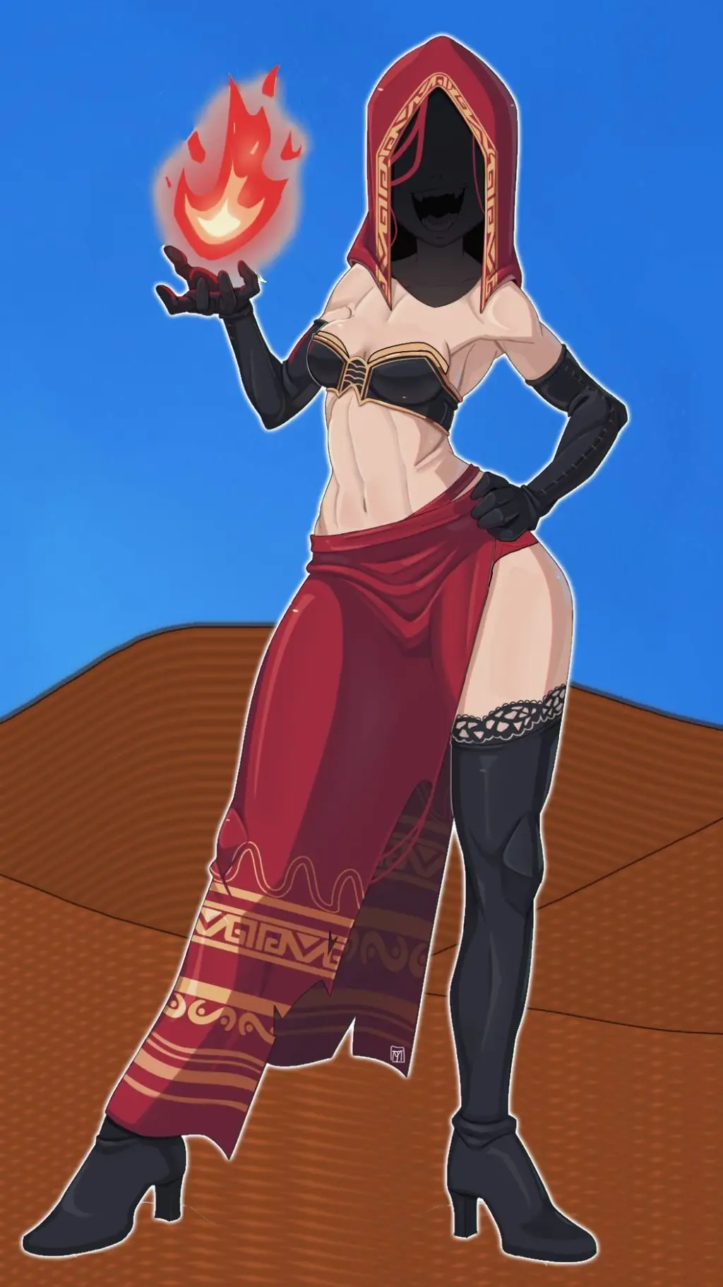 Talkie AI - Chat with Desert Pyromancer