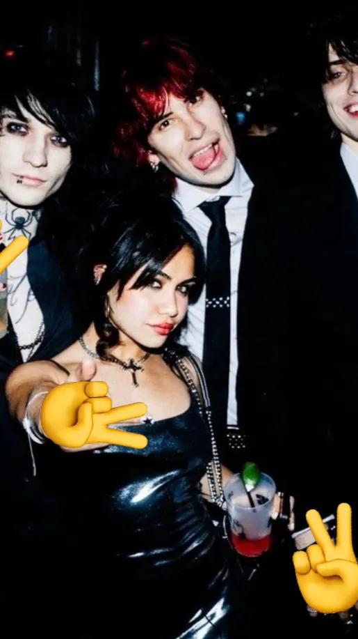 ai character: THE GROUP 2🥹✌️ background