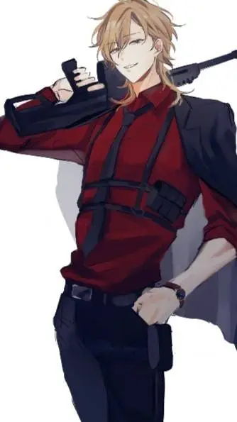 ai character: Aero Kenzaki  background