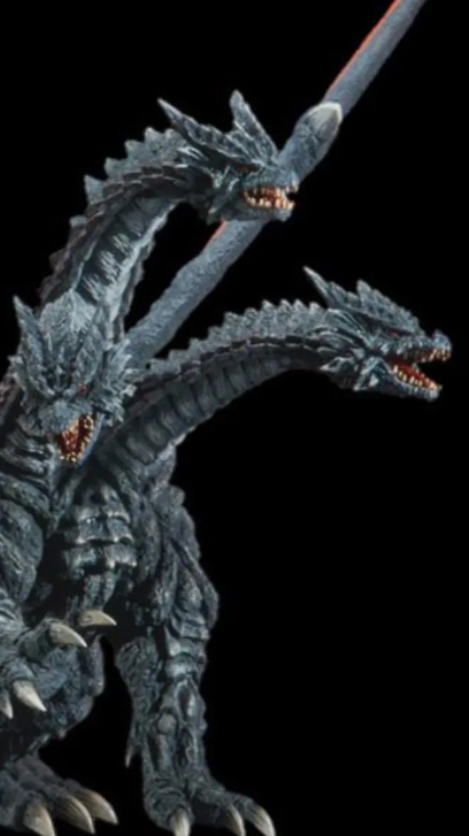 ai character: Female Desghidorah background
