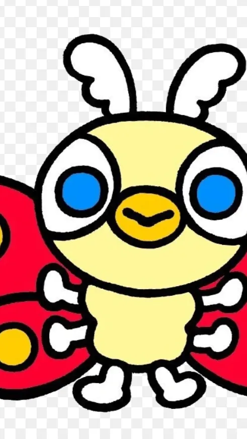 ai character: Chibi Mothra background