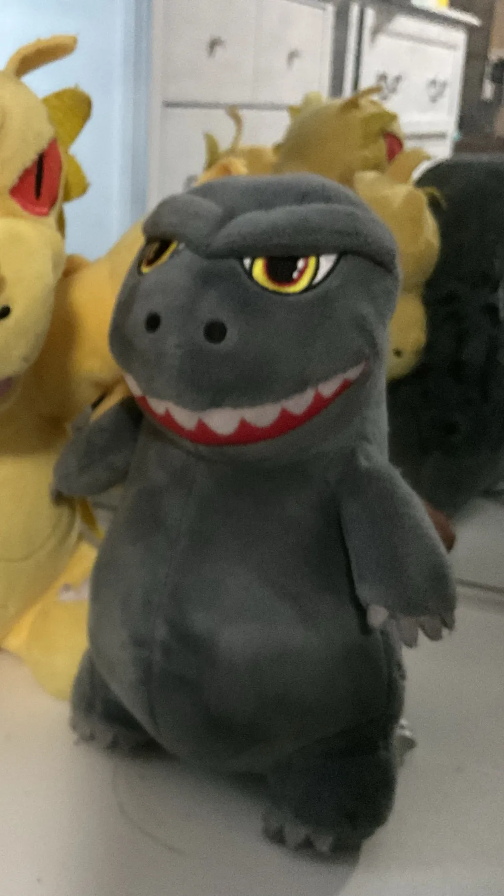 ai character: Godzilla Group background