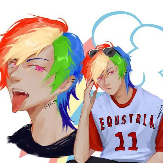 chat with ai character: Rainbow Blitz 🌩🌈⚡️