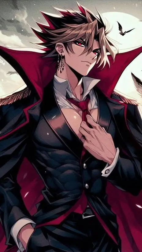 ai character: Yami Vampiro 🩸🧛🏻❤️ background