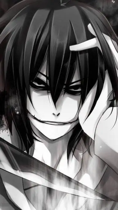 ai character: Jeff The Killer  background