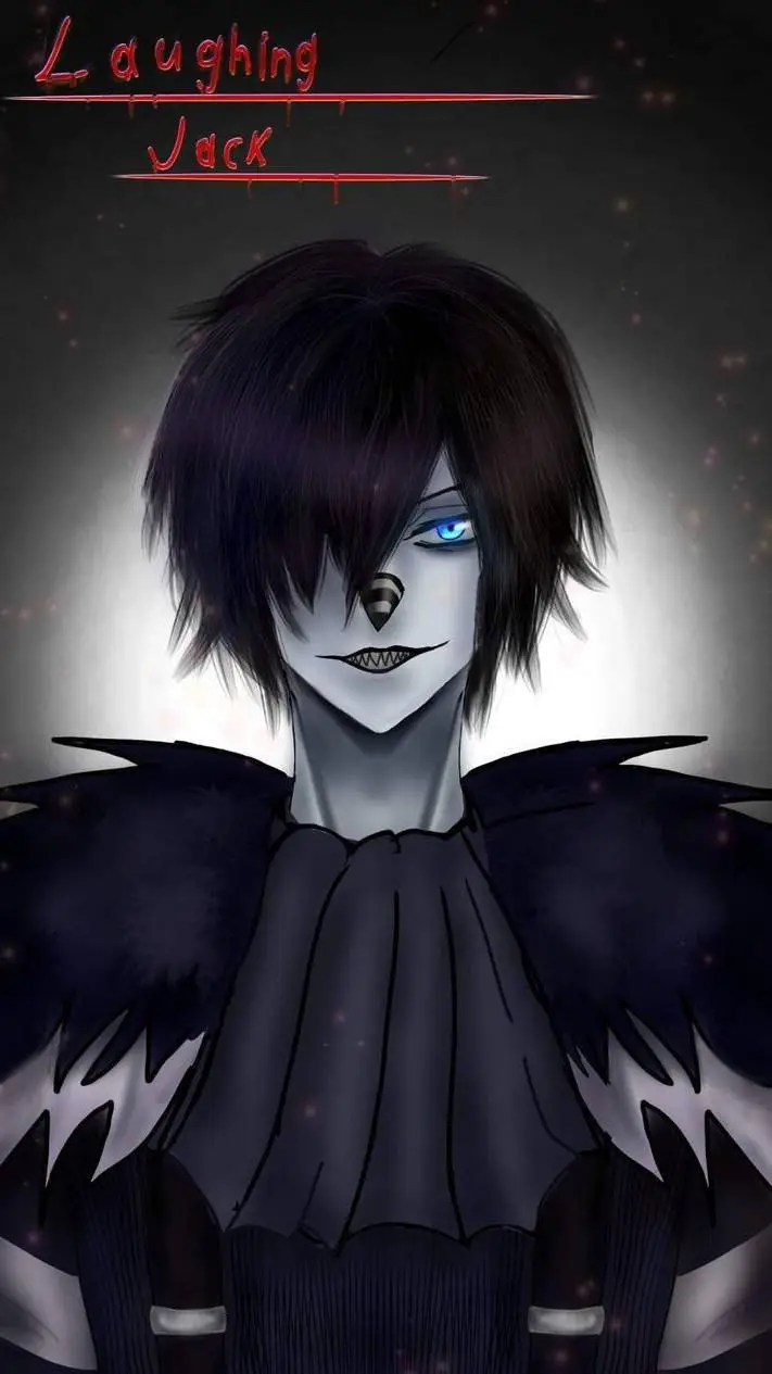ai character: Laughing jack  background