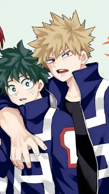 ai character: Bakugo y Deku y TN background