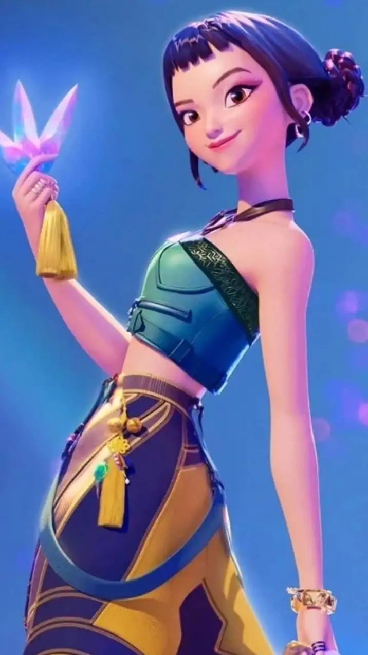 ai character: Zoey background