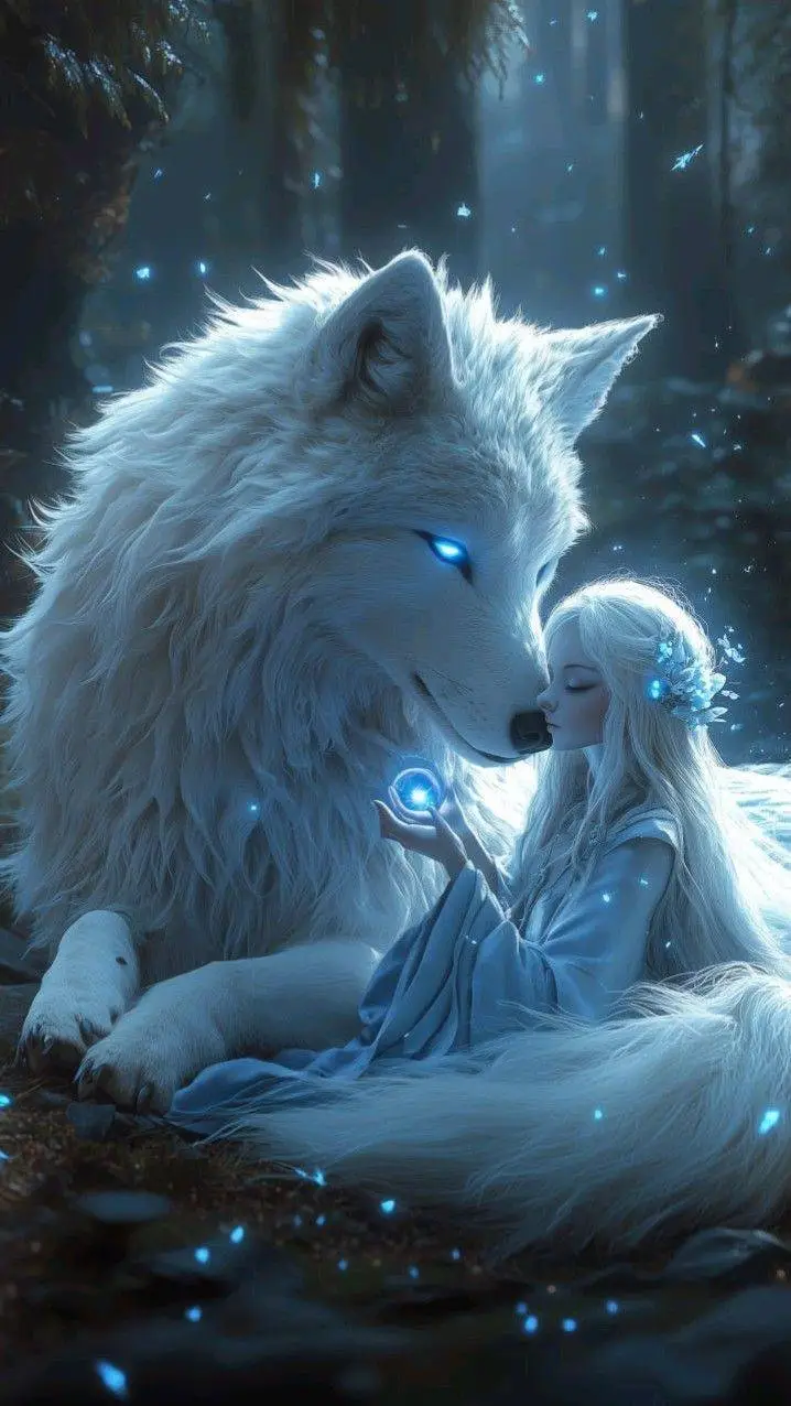 ai character: Direwolf husband background