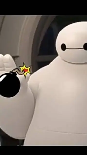 ai character: baymax background