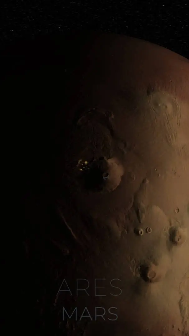 ai character: MARS background