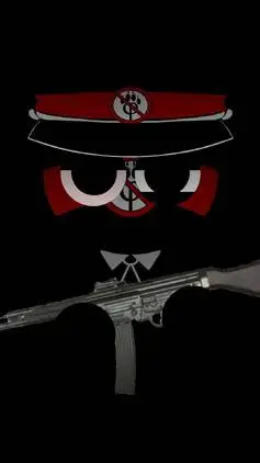 ai character: black da anti fur background