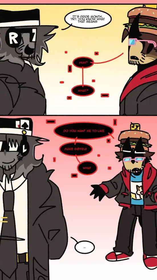 ai character: luckycrime AGAIN:3 background