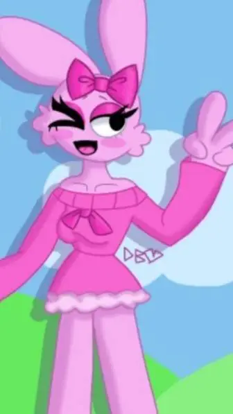 ai character: Pinki  background