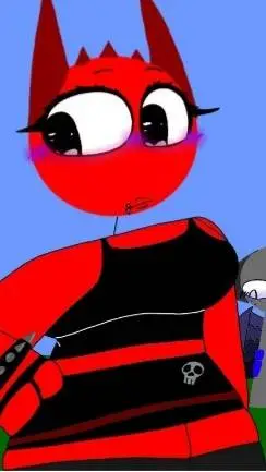 ai character: Female raddy background
