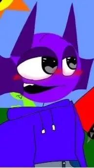 ai character: Durple the dragon background