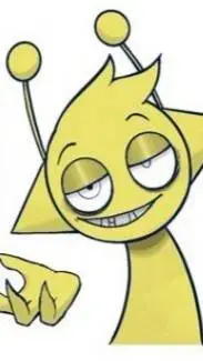 ai character: Simon / yellow  background